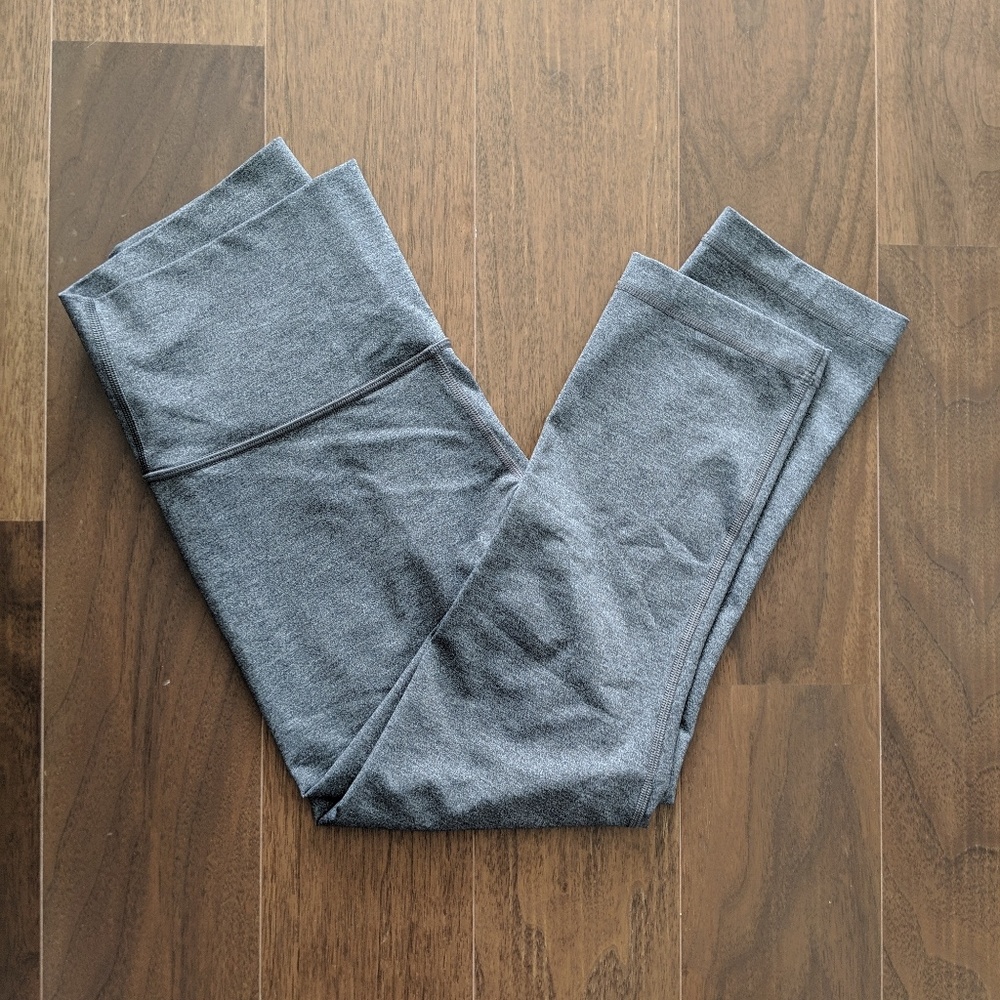 Lululemon Wunder Under Crop Leggings, 8